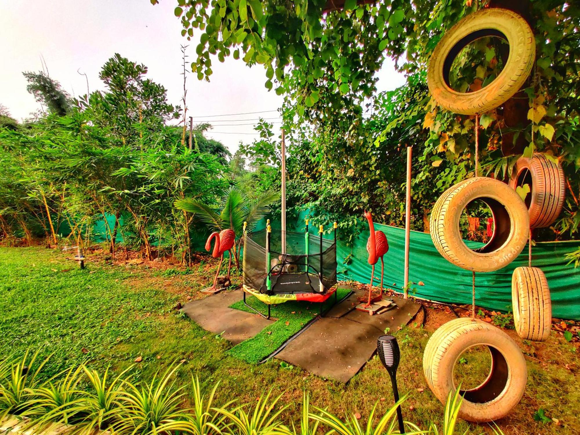 Crystal Springs Villa - A Picture-Perfect Retreat W Pool, Hammock, Gazebo Karjat Exterior photo
